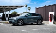 Volvo integrates 20,000 European Tesla Superchargers into native app