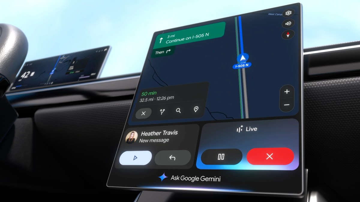 Gemini starts replacing Google Assistant inside Android Automotive