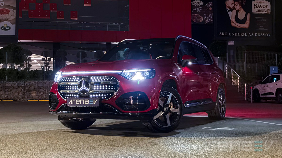 2026 Mercedes-Benz GLB 350 4Matic real life range test with 19-inch wheels and summer tires