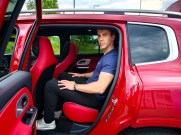 Mercedes GLB second and third row seating space