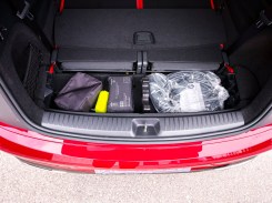 Mercedes GLB cargo space with seven seats