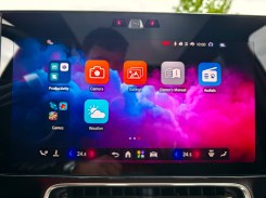 Mercedes GLB main menu