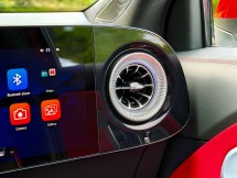Mercedes GLB passenger display and illuminating vents