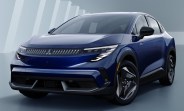Mitsubishi shows the Eclipse Sportback, which looks very familiar