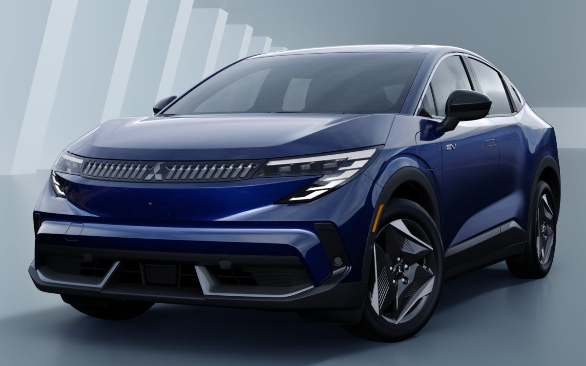 Mitsubishi shows the Eclipse Sportback, which looks very familiar