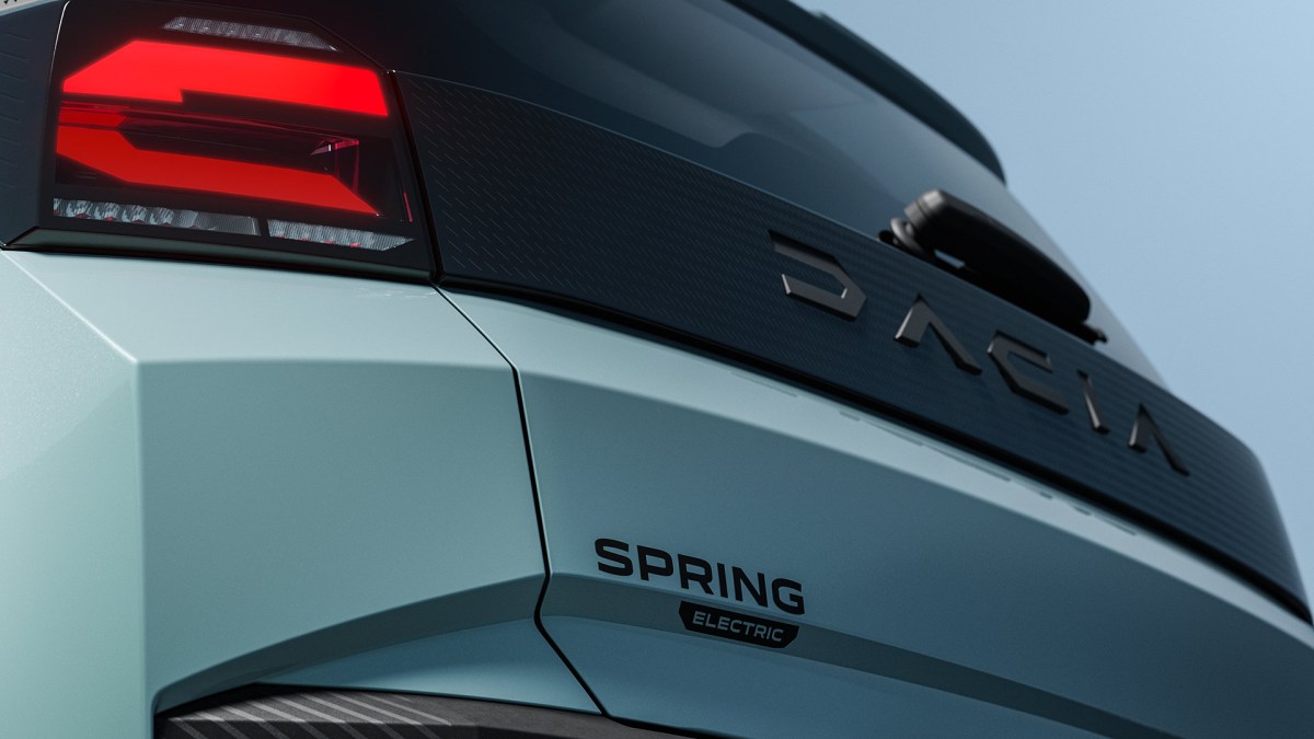 Here's our first look at the second generation Dacia Spring