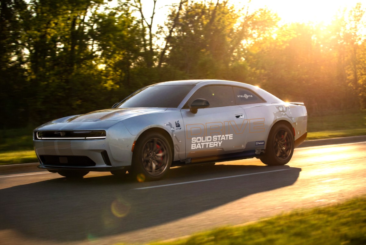 Stellantis begins testing solid-state batteries in electric Dodge Charger