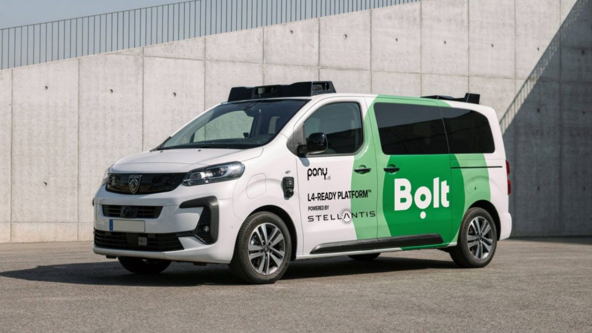 Stellantis joins forces with Bolt and Pony.ai to launch self-driving taxis in Luxembourg