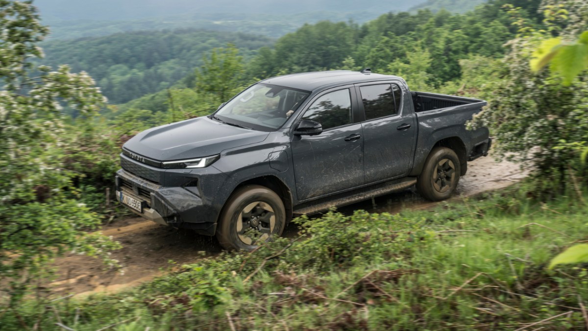Toyota’s first fully electric pickup truck arrives with rugged specs