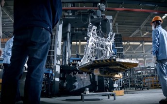BYD's new cast aluminum frame is lighter and tougher than existing steel frames
