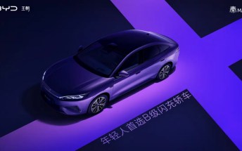 BYD targets younger drivers with new Qin Max flash-charging sedan