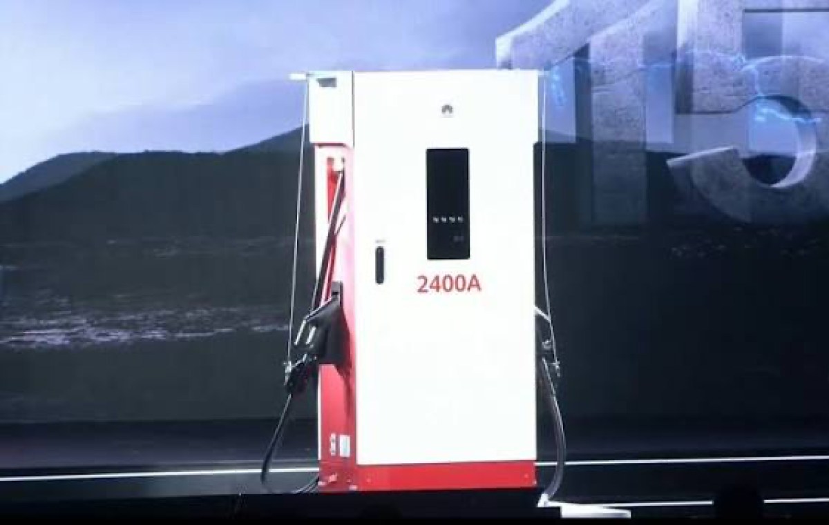 Huawei already has 2,400A EV chargers