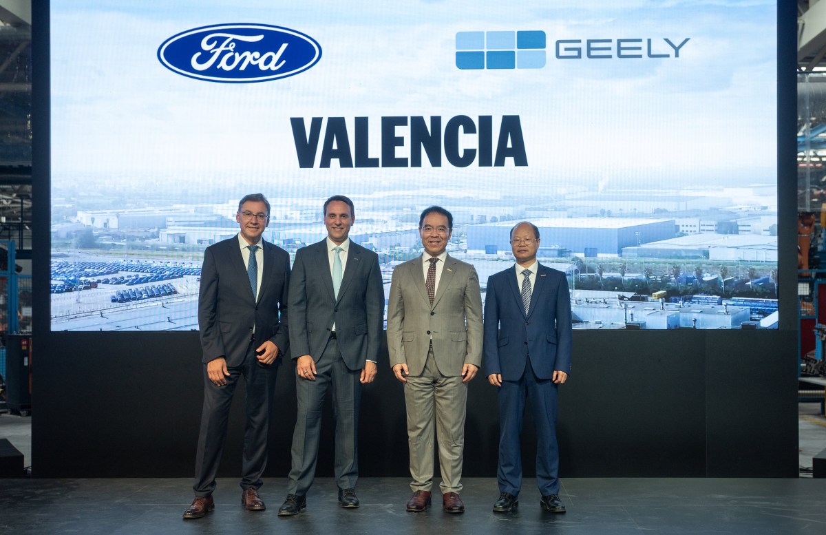 Ford forms a manufacturing joint venture with Geely at its plant in Spain