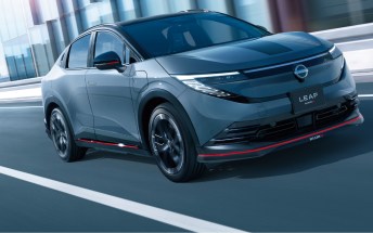 Nissan's third-gen LEAF gets the NISMO treatment