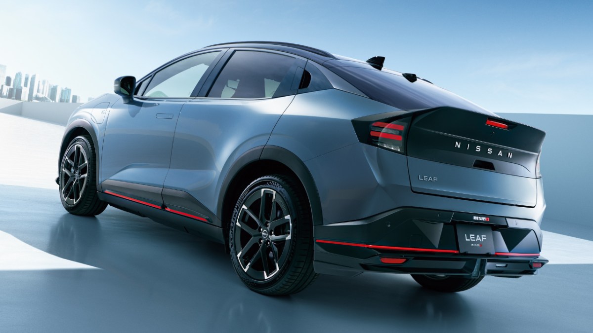 Nissan's third-gen LEAF gets the NISMO treatment