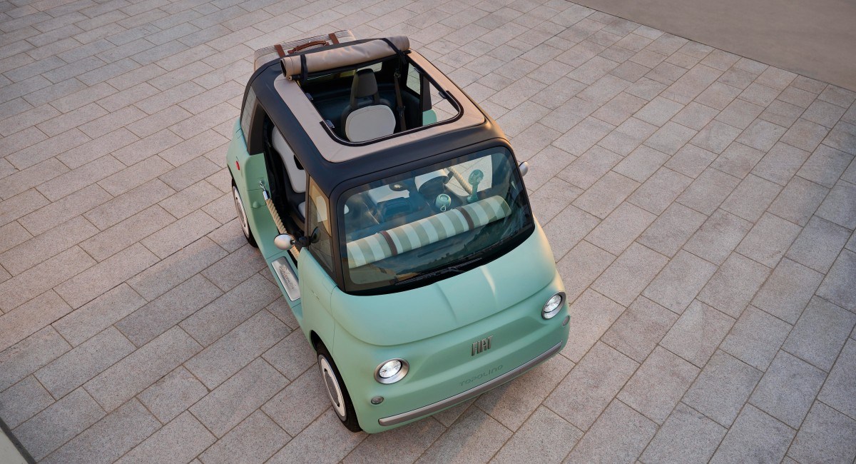 Small footprint, big style: the tiny Fiat Topolino arrives in America