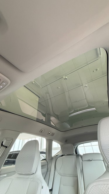 You choose how transparent the roof is