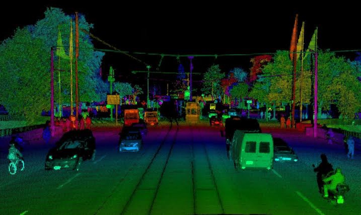 This is how LiDAR ''sees'' the world