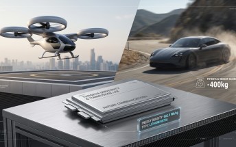 600 Wh/kg energy density is here - almost