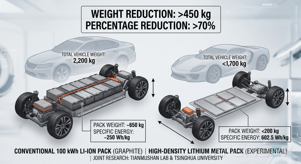 600 Wh/kg energy density is here - almost