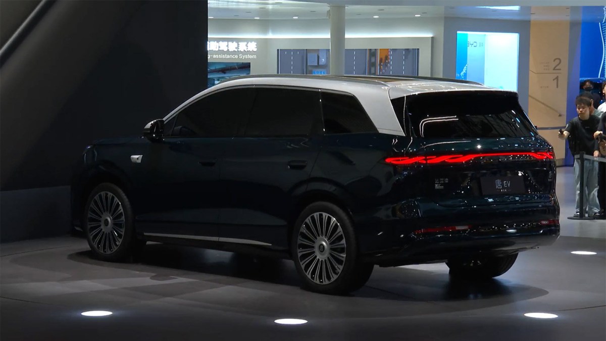 BYD showcases the third-generation Tang SUV