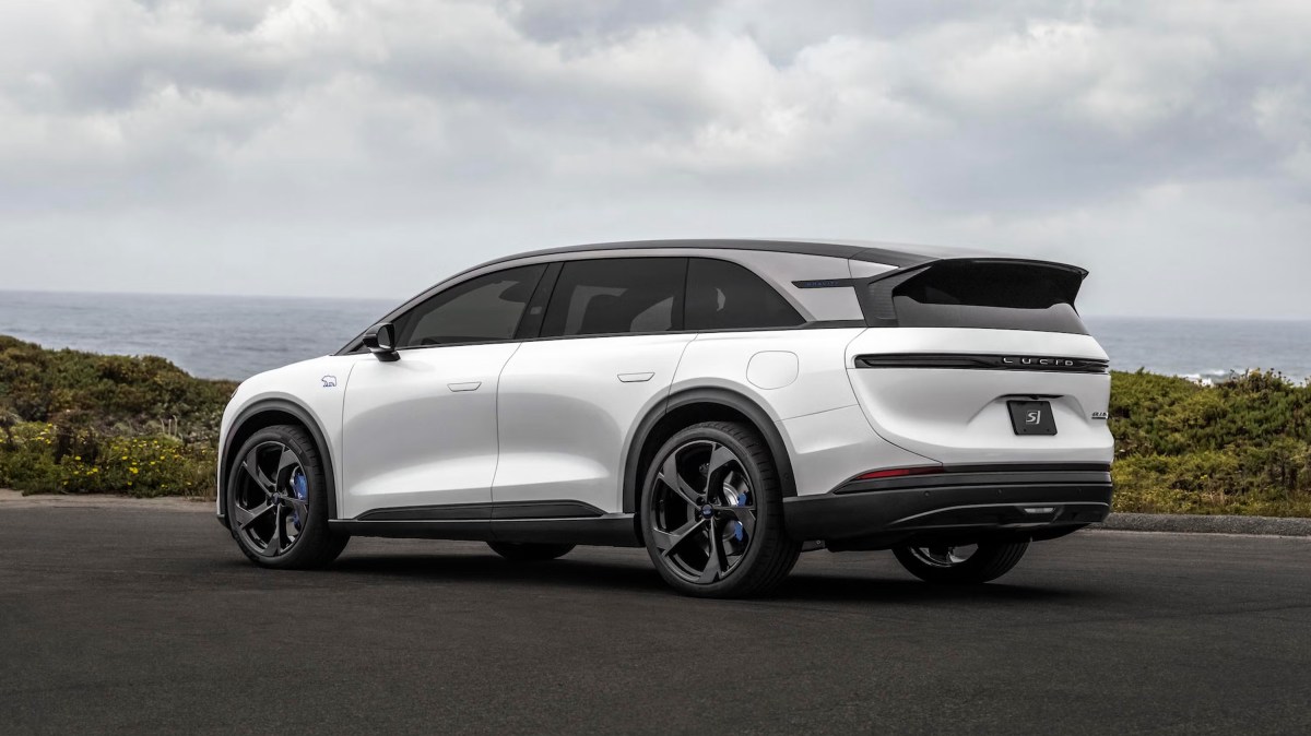 The new 1,070-HP Lucid Gravity GT-S has seven seats and supercar pace