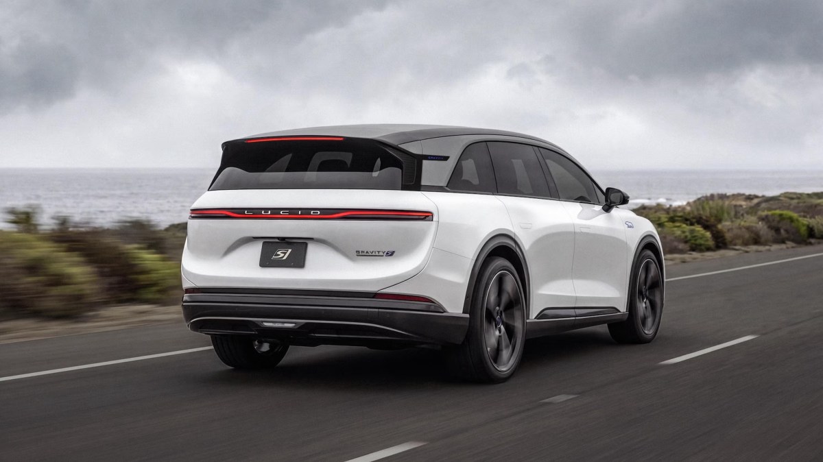 The new 1,070-HP Lucid Gravity GT-S has seven seats and supercar pace