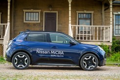 Nissan Micra EV side profile