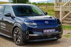 Nissan Micra EV front end