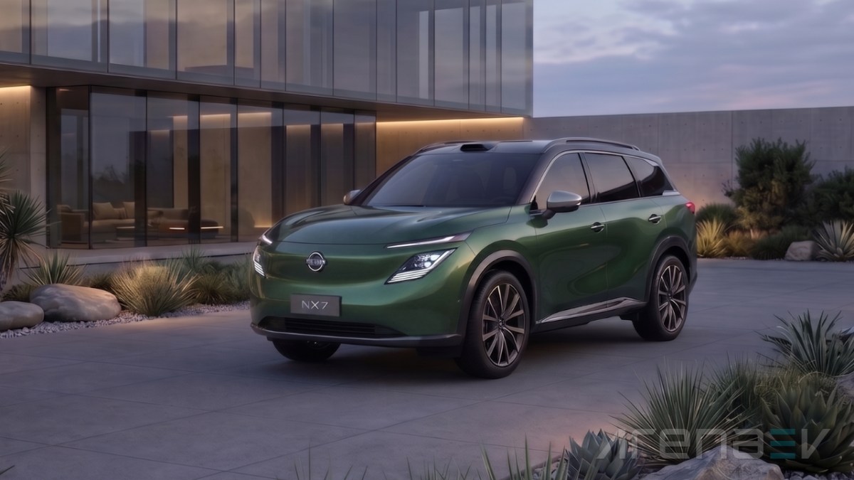 What the new Nissan Dongfeng NX7 could look like