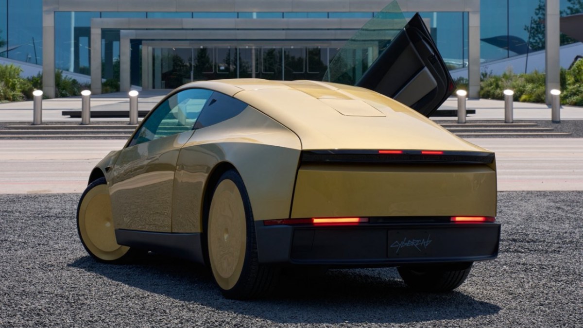 Dish on the roof, nowhere to go: Tesla reveals Starlink-equipped Cybercab
