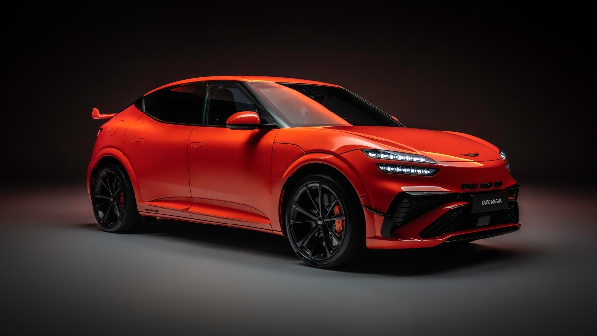 The Genesis GV60 Magma is a riot