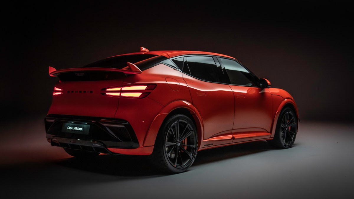 The Genesis GV60 Magma is a riot