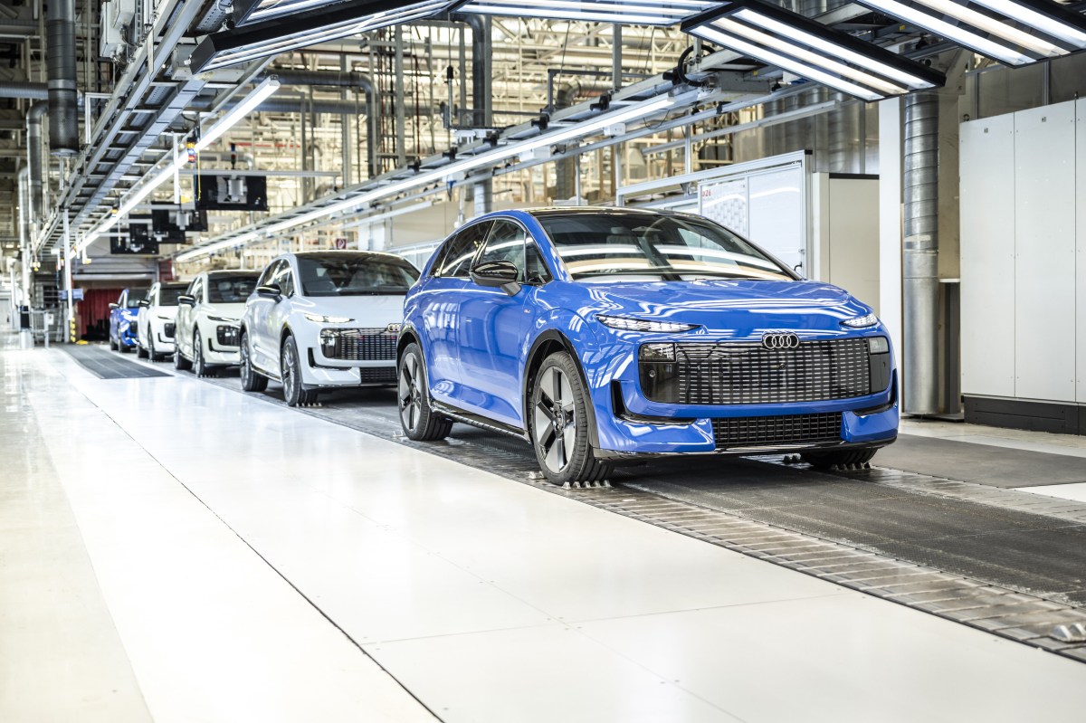 The new Audi A2 e-tron is already in production