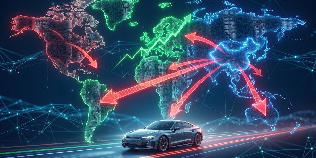 The global EV adoption map just fractured in three