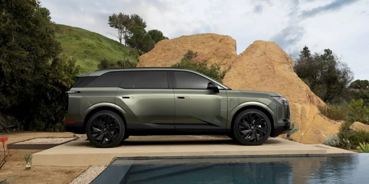 Lexus finally reveals prices of the 2027 TZ three-row electric SUV