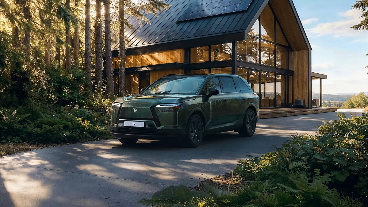 Lexus finally reveals prices of the 2027 TZ three-row electric SUV