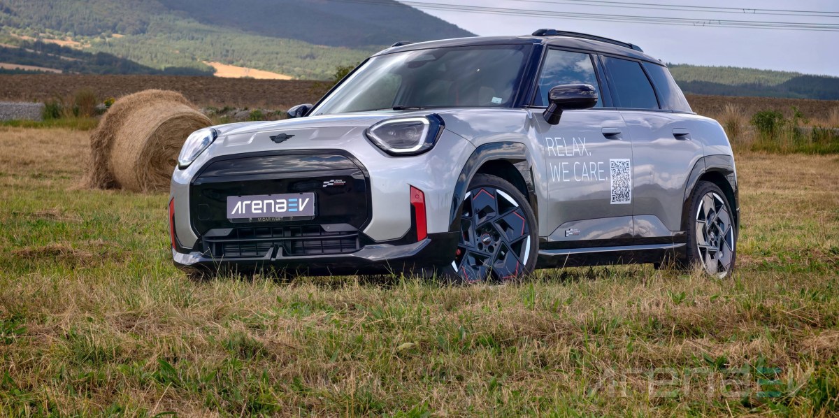 2026 MINI John Cooper Works Aceman e real life range test with 19-inch wheels and summer tires