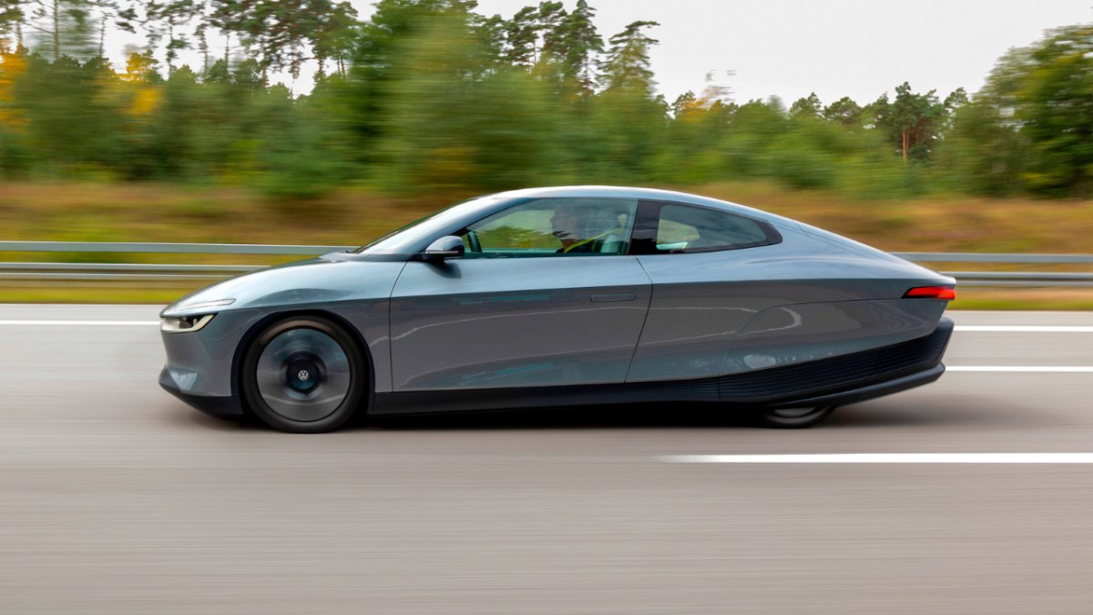 Slippery new EV concept from VW covers 1,200 km on a single charge