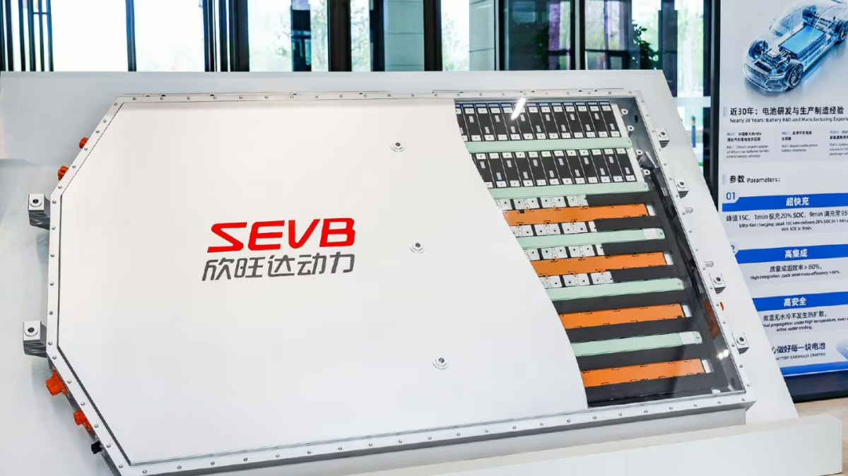 Sunwoda's 15C Megawatt tech means full battery in less than 10 minutes