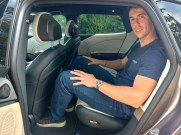 The rear seats are spacious but not as technologically advanced.