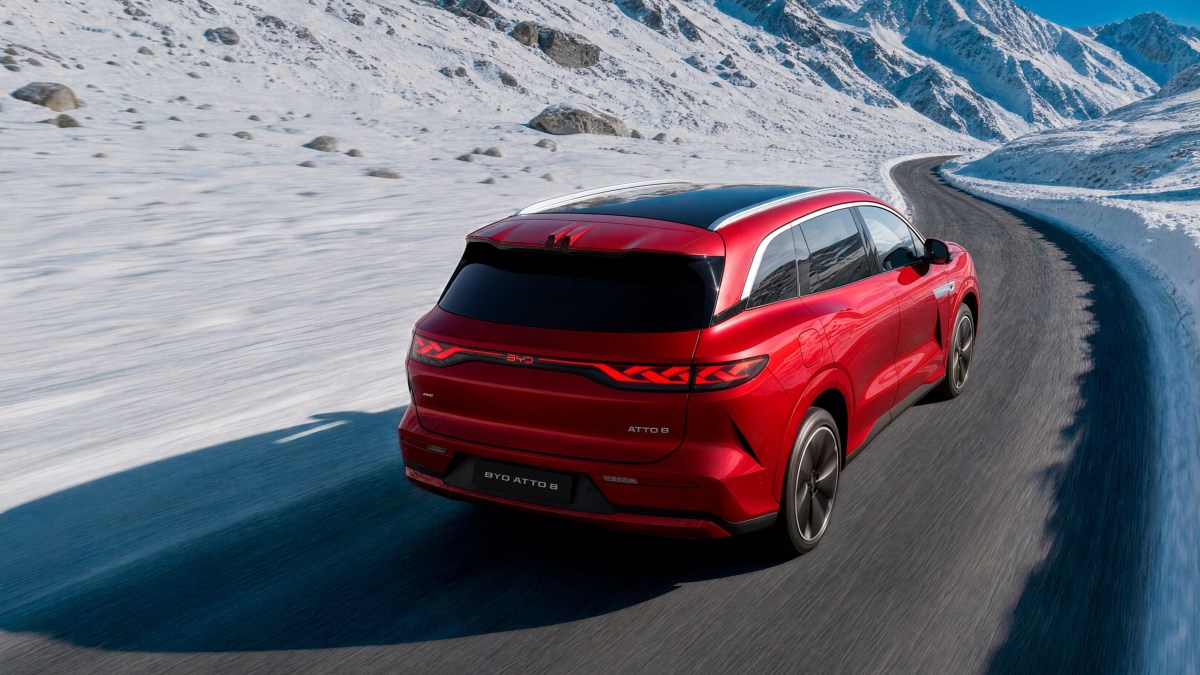 BYD's 7-seater EV Atto 8 coming to the UK next year to rival the Kia EV9