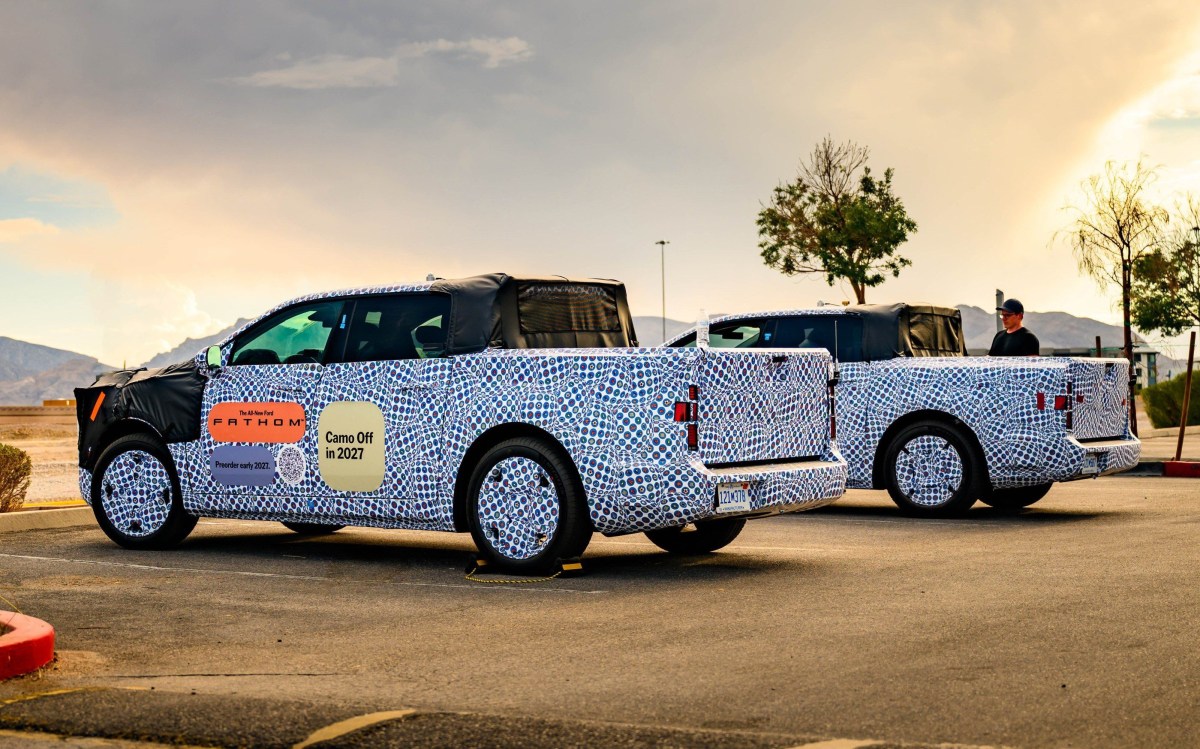 Here's how expensive Ford's upcoming Fathom electric truck will get
