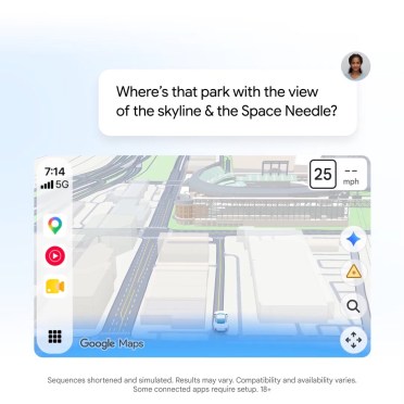 Gemini inside Google Maps on CarPlay