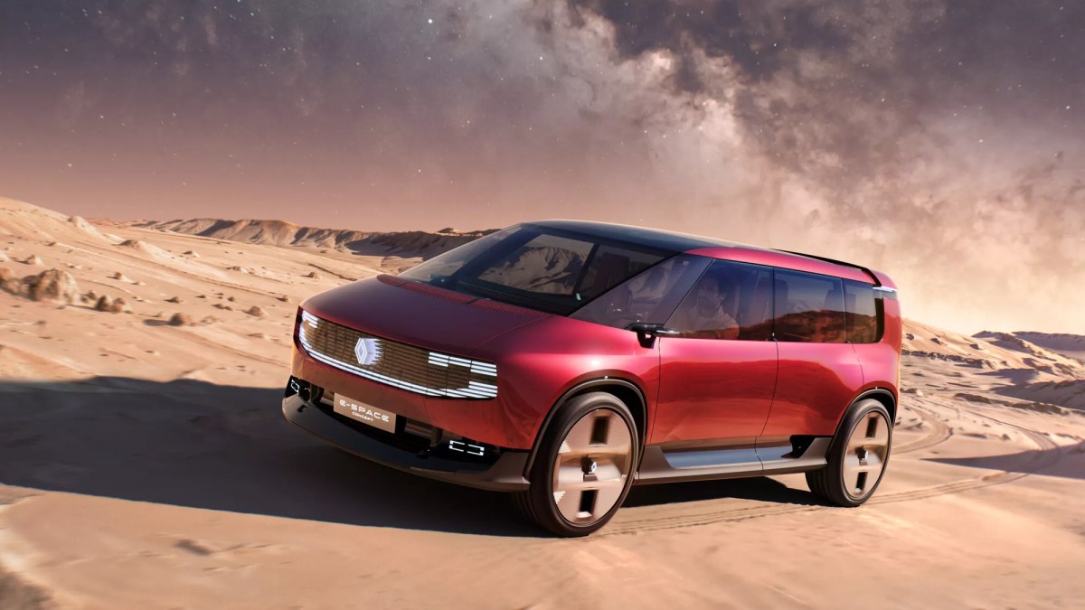 Renault rejects the SUV fetish with the electric E-Space MPV reboot