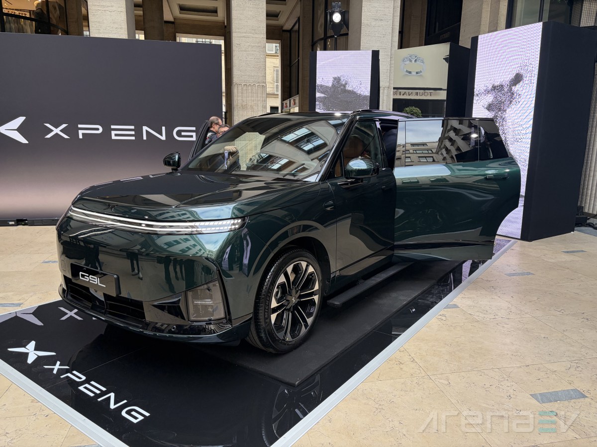 XPeng G9L drives from Austria to Paris for its European debut