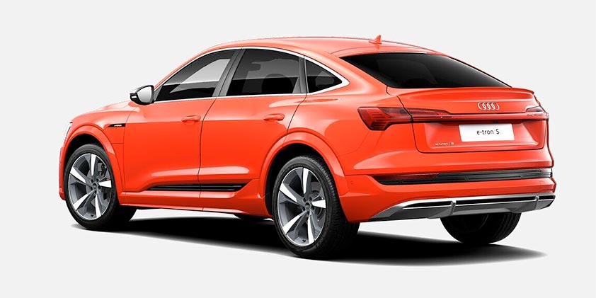 Audi e-tron Sportback back