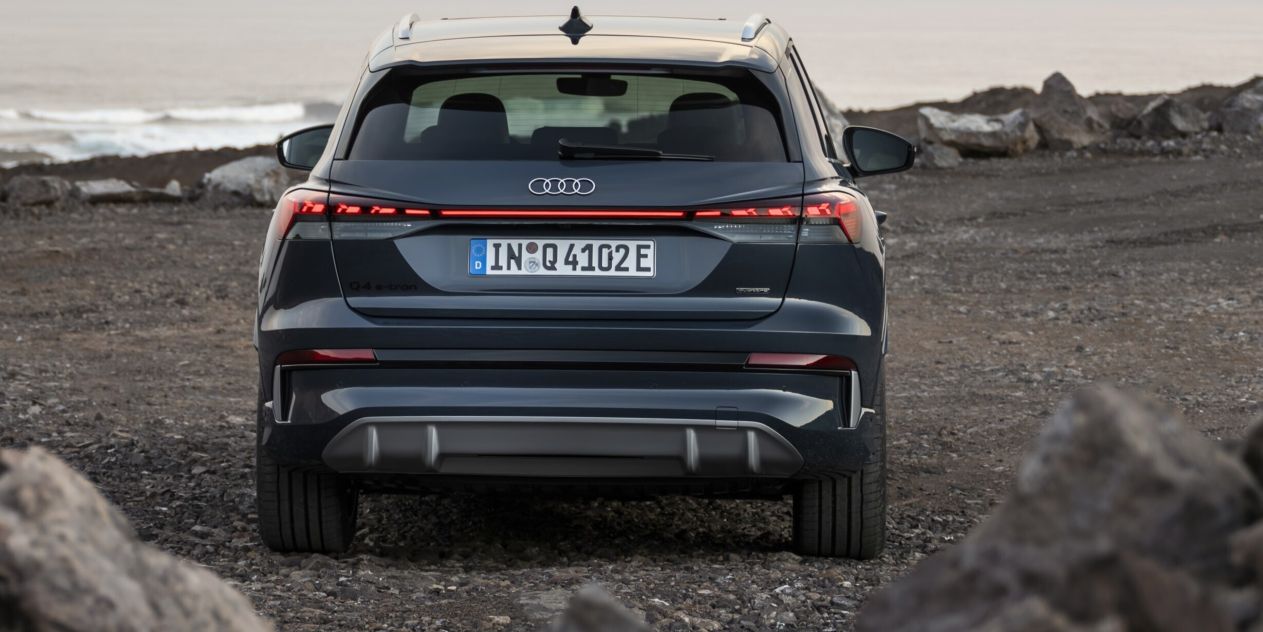 Audi Q4 e-tron back