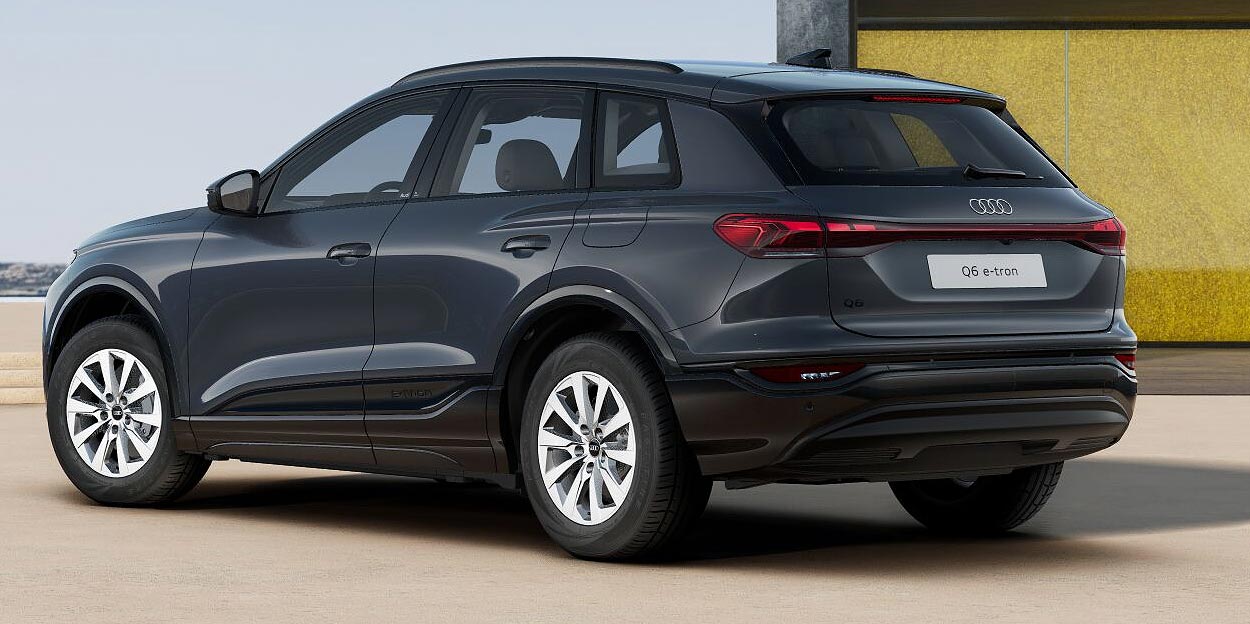 Audi Q6 e-tron back