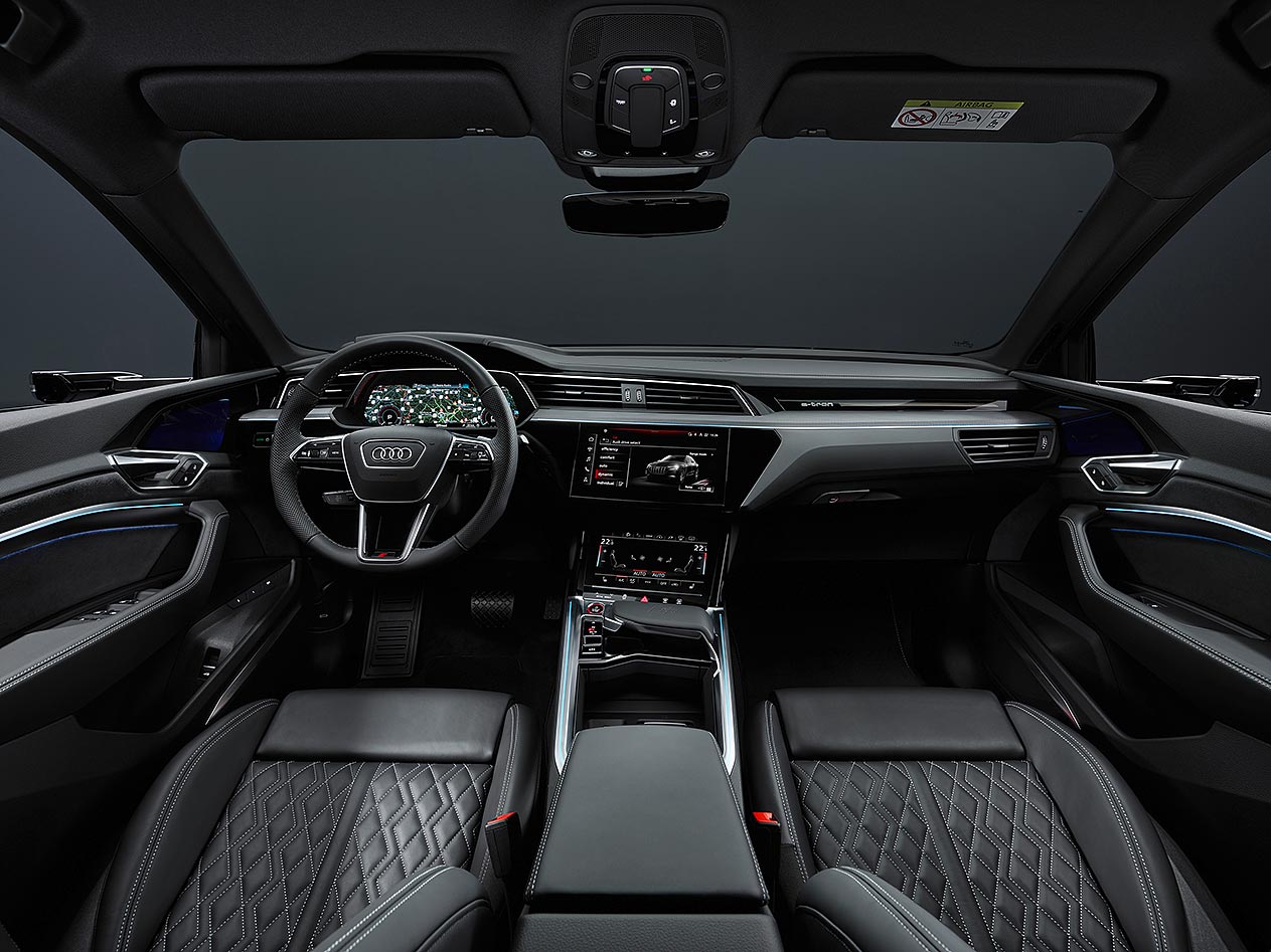 Audi Q8 Sportback e-tron interior